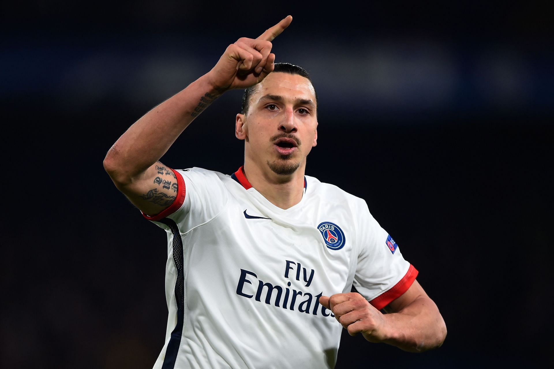 Ibrahimovic in PSG's colors